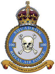 100 Squadron RAF Crest WW2