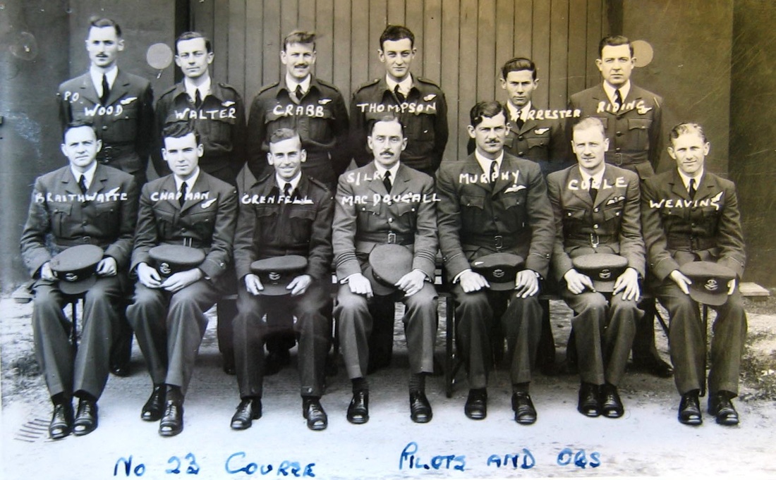 Pilots and Observers RAF Lichfield 1942
