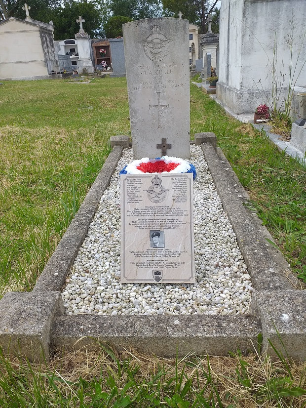 New Memorial At Richard Curle's Grave